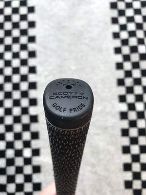 Scotty Cameron Custom Shop Black Dancing Cameron Cord Putter Grip