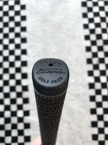 Scotty Cameron Custom Shop Black Dancing Cameron Cord Putter Grip Titleist - Picture 3 of 4