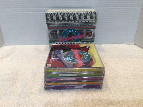 Malt Shop Memories 10 CD Box Set Oldies Rock & Roll 2006 Time Life - Picture 10 of 12