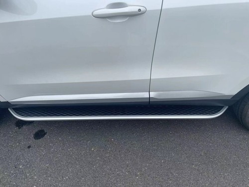 Fits for Porsche Cayenne 2011-2017 Running Board Side Step Nerf Bar Black 2PCS - Picture 4 of 8