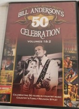 Bill Andersons 50th Celebration Volumes 1 And 2 (DVD,2010) 