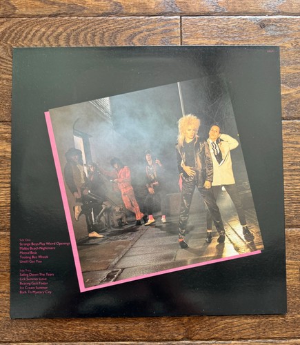 Hanoi Rocks - Back to Mystery City LP white vinyl Lick records AOR sleaze glam - Picture 4 of 5