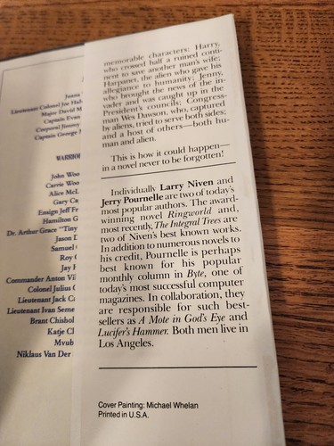 Footfall By Larry Niven & Jerry Pournelle BCE HCDJ - Picture 9 of 9