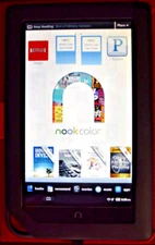 Barnes & Noble B&N Nook Color Ebook Reader Tablet Bundled Jonathan Adler Cover