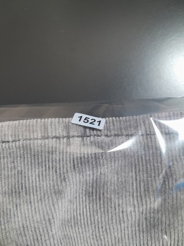 Rock And Roll Denim Girls size 10 Gray Corduroy Bargain Button Flare Stretch NEW - Picture 15 of 15