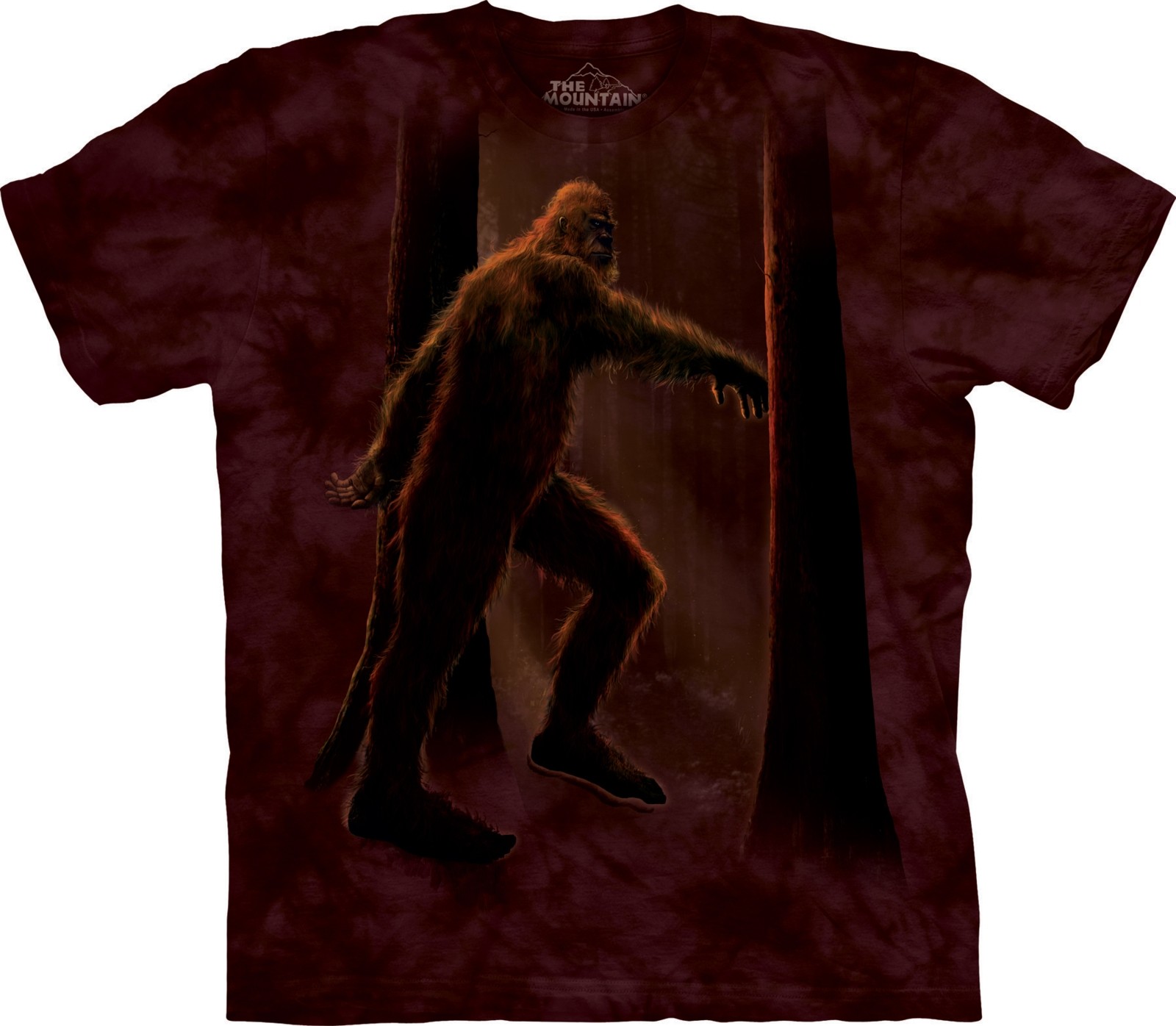 Bigfoot T Shirt Adult Unisex The Mountain Bigfoot T Shirt Adult Unisex The Mountain