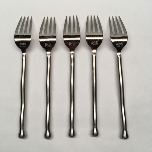 Gourmet Settings Exotique Platinum Wavy Handle Stainless Flatware – Choice - Picture 17 of 47