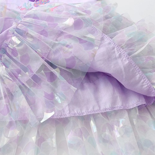 New Girls Toddler Tutu,Sequined,Mermaide, Unicorn,Star, Birthday Party Dress - Picture 12 of 33
