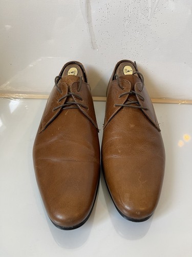 Burton Leather Smart Shoes Size UK 11 EU 45 - Picture 2 of 12