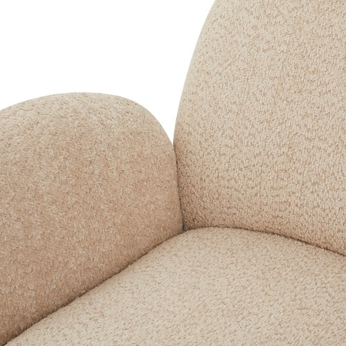 360° Swivel Chair Accent Chair Armchair Single Sofa for Living Room Teddy Sherpa - Picture 7 of 14