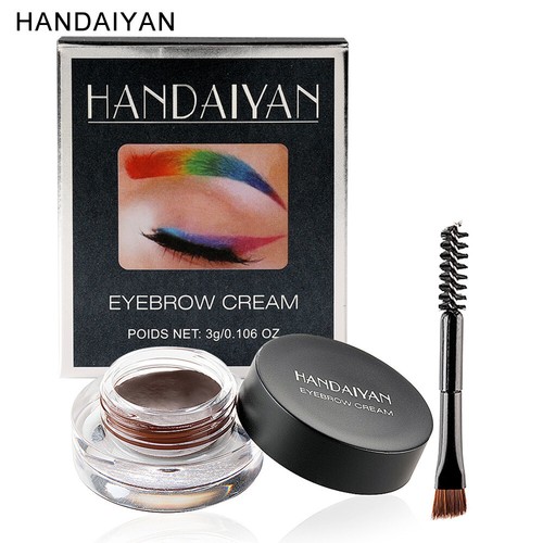 2xHigh Quality Dipbrow Eyebrow Pomade Eye Brow Makeup Duo Brush UK๐ - Picture 111 of 153