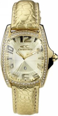 CHRONOTECH DAMENUHR CT.7988LS/08 VERGOLDET STEINE LISTE. 109  UNTERPREIS