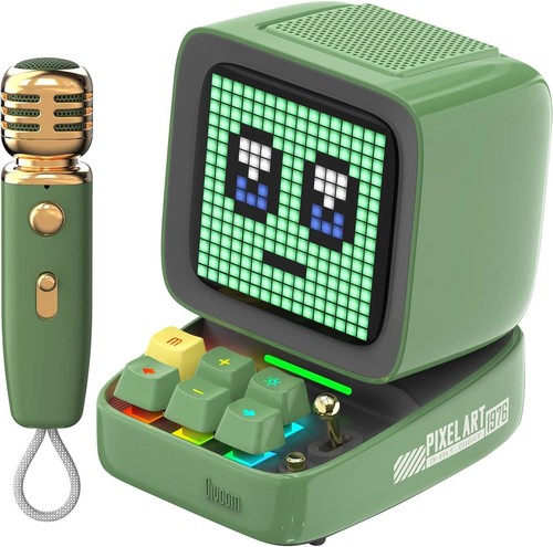 Divoom Ditoo-Mic Bluetooth Speaker Microphone Karaoke Retro Pixel Art Game - Picture 2 of 22