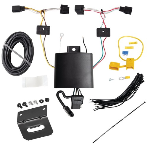 Trailer Tow Wiring Harness + Bracket Kit For 20222023 Acura MDX Plug