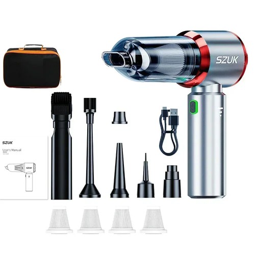 Mini Cordless Portable Car Vacuum Cleaner for Home Appliance Handheld Blower Car - Picture 28 of 28