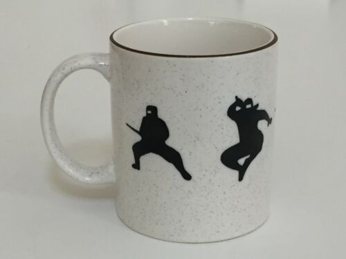 Japanischer Ninja 3-5/8 Zoll H Becher Teetasse Keramik/Made in Japan - Bild 3 von 6
