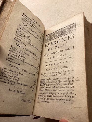 1719 - Exercices De Piete Pour Tous Les Jours De L'Annee - Picture 6 of 16