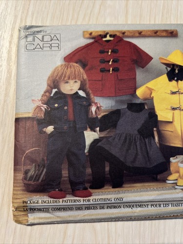 Vogue Craft 8556 NEW Pattern 18" Doll Clothes American Girl Coat Pants Skirt Hat - Picture 3 of 7