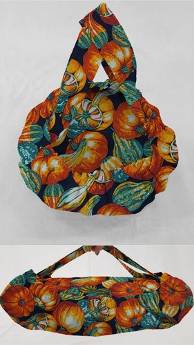 Pumpkins & Gourds Casserole Baking Pan or Pie Plate Cozy and Carrier (2 Patterns - Picture 8 of 13