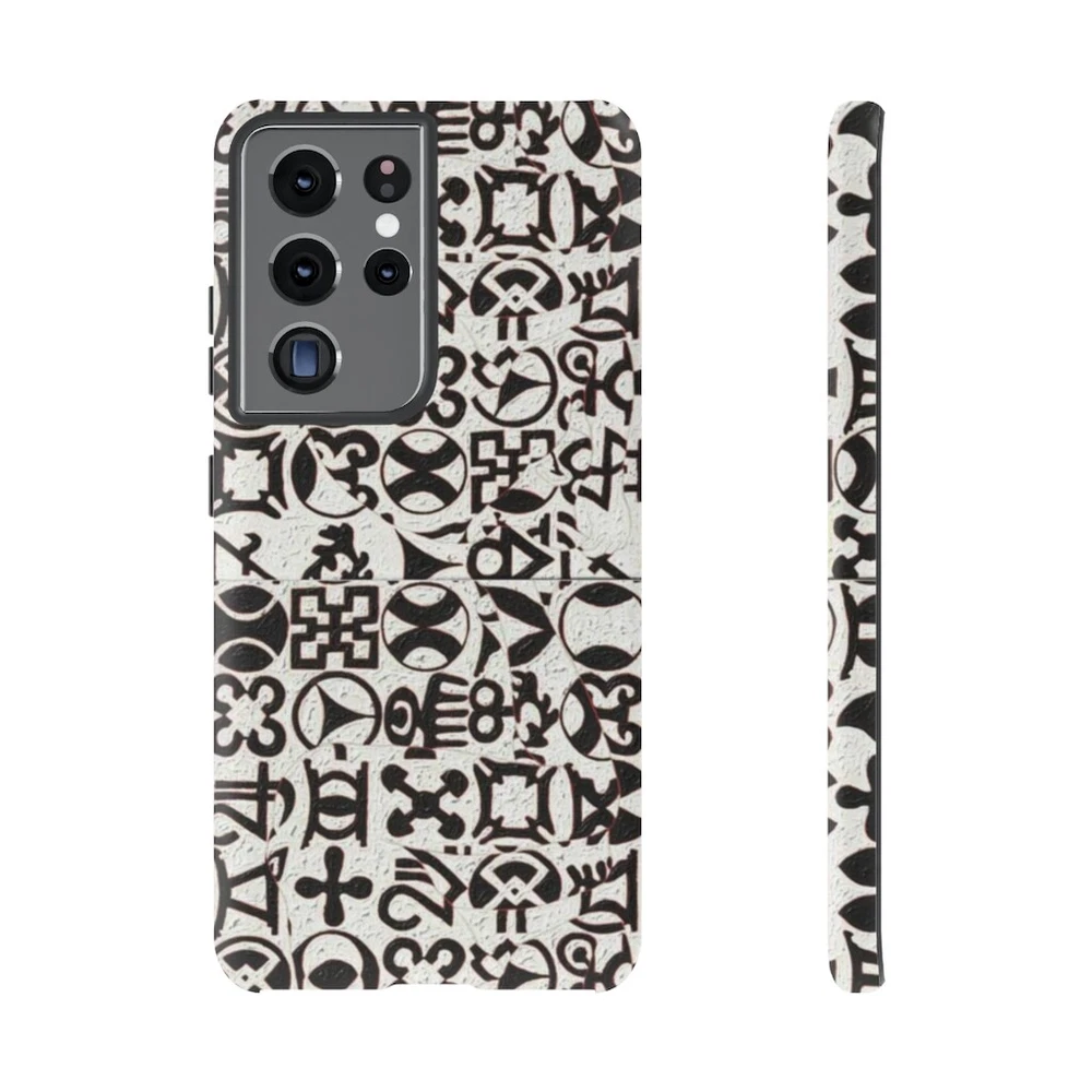 African print Kigali phone case - stylish protective cover