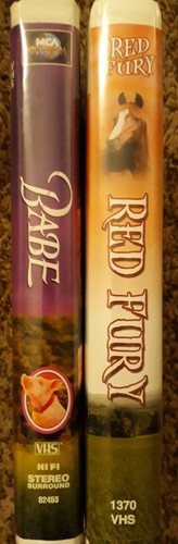 Babe Movie and Red fury VHS Video Tape for VCR Clamshell UPC Movie Film - Picture 3 of 3