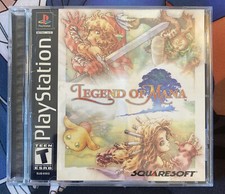 Legend of Mana PS1 Playstation 1 One Black Label CIB Complete - Tested