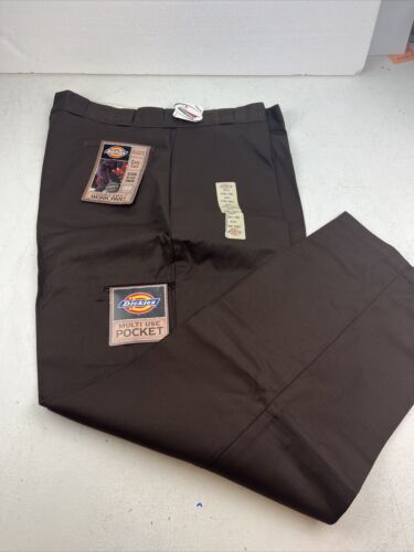 Vtg. Y2K Authentic Dickies Pants. 48”x34”. Brown. Dress Or Work Pants