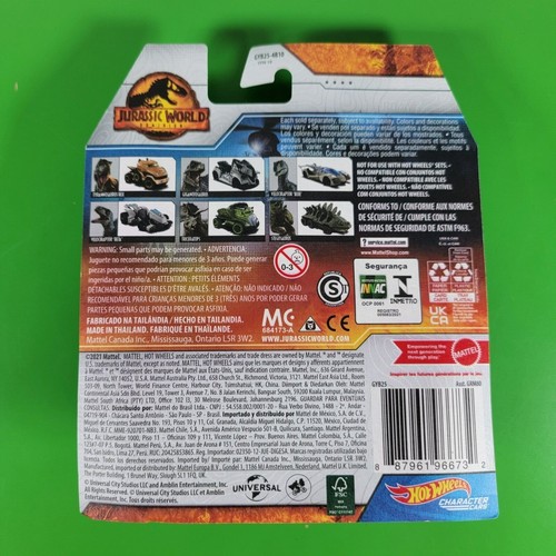 Hot Wheels Character Cars - JURASSIC WORLD DOMINION - you pick - - Picture 32 of 36