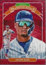 2020 Donruss Optic Red Wave #26 Javier Baez DK - BB