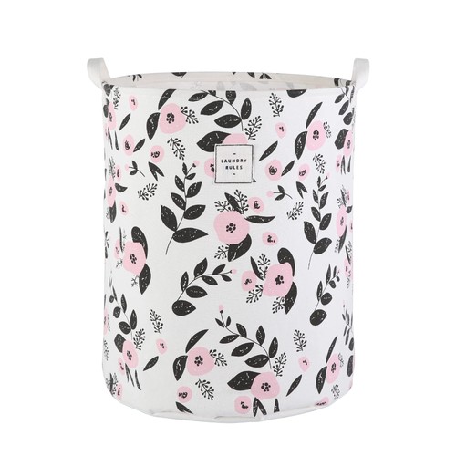 Large Foldable Laundry Basket Hamper Holder Portable Tall Collapsible Laundry...