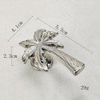 Auffällige Kokos Palmen Design Zinklegierung Schrankgriffe für Schrank Schubla
