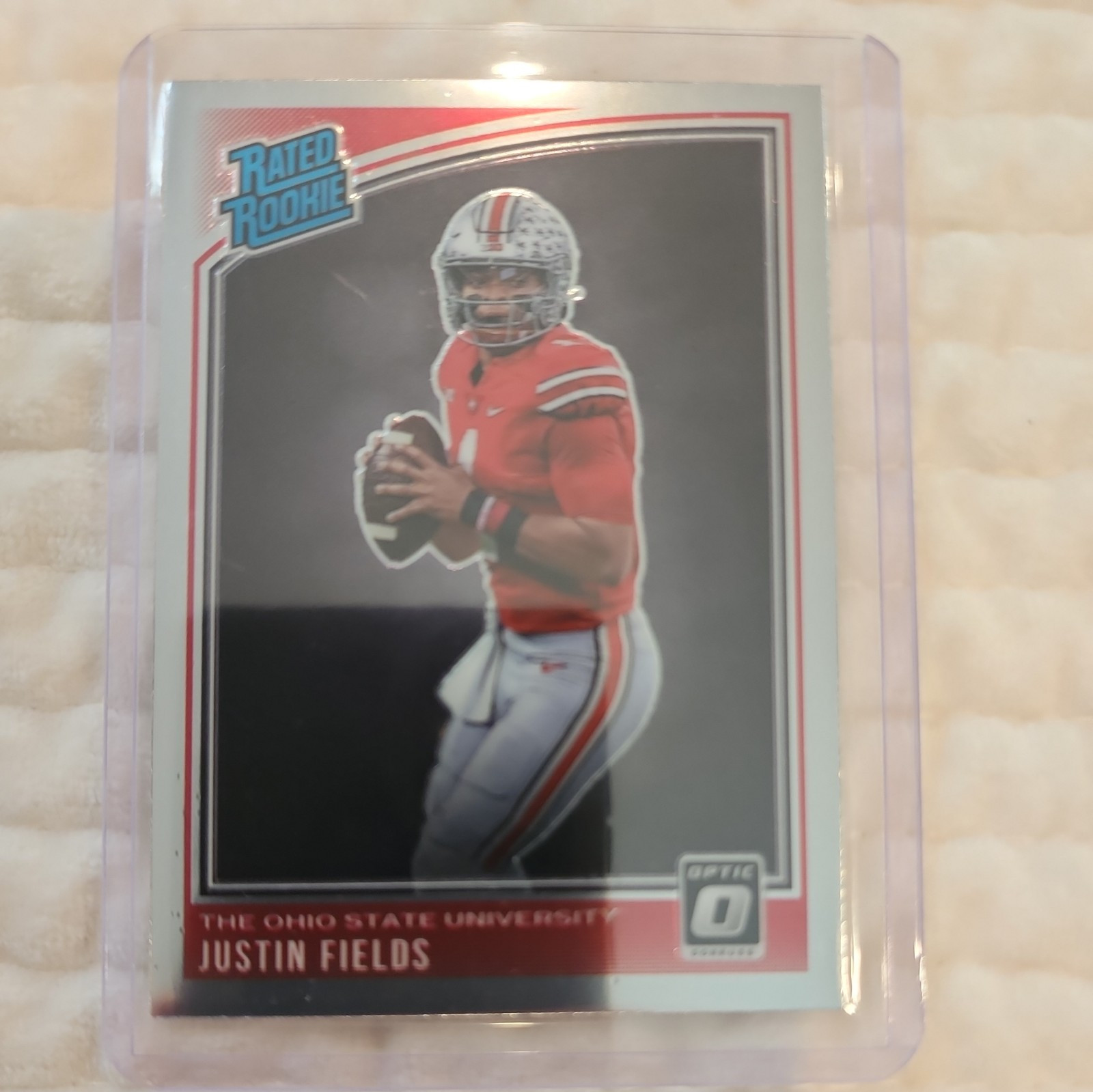 2021 Panini Chronicles Draft Picks -  Optic Rated Rookie Justin Fields #202 (RC)