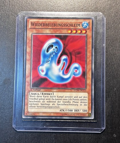 Yu-Gi-Oh! Wiederbelebungsschleim LCJW Common Near Mint 1. - Bild 1 von 8