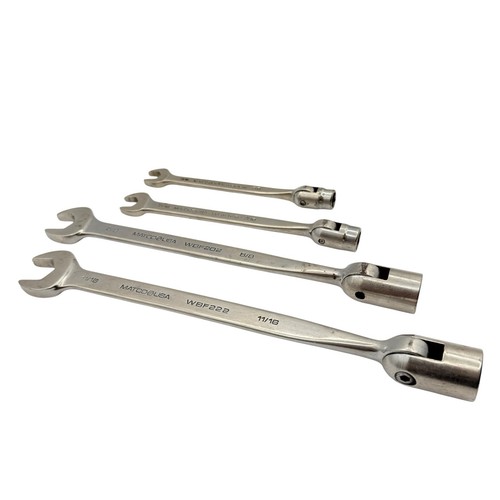 Set of 4 Matco Flex Head Socket Combination Wrench Set USA - Picture 3 of 5