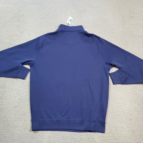 Maglione Illinois Fighting Illini Shirt Uomo Medium NCAA Basketball Quarter Zip - Foto 6 di 19
