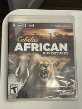 NEW SEALED PS3 Cabela's African Adventures Video Game Only hunt safari hunting