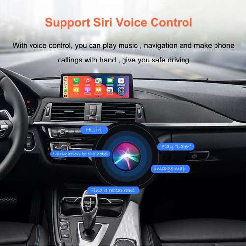 8.8" Wireless Carplay Android Auto Touchscreen For BMW E90 E91 E92 E60 E61 CIC - Picture 17 of 22