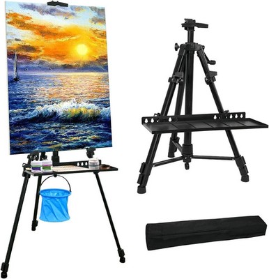 Artist Easel Stand Painting Stand Art Easel, 20'' to 61'' Art Easel for Painting C