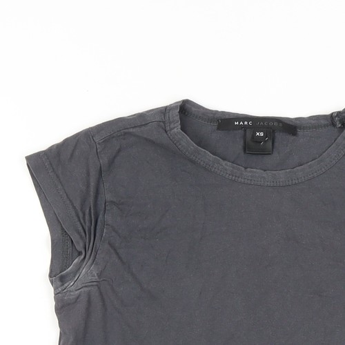 Marc Jacobs Women's Black XS Crew Neck T-Shirt - Picture 12 of 12