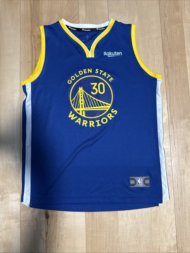 STEPH CURRY #30 YOUTH L GOLDEN STATE WARRIORS JERSEY NBA BASKETBALL JORDAN - Picture 1 of 2