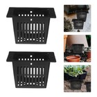 4 Pieces Hydrokultur-Pflanzgefäß Netztopf Hydroponischer Pflanzer