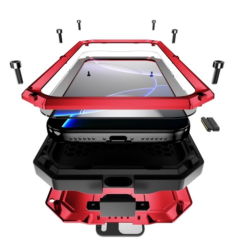FR iPhone 17 Pro Max Life Wasserdicht Staubdicht Metall Hülle Full Screen Linse Cover - Bild 30 von 46