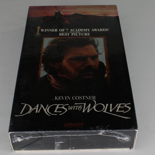 Dances With Wolves VHS 1990 Western Original Release Orion Pictures - Picture 3 of 6