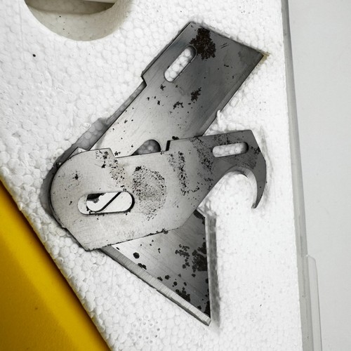 World-Tool Glass And Roller Cutter Knife Sharpener 6” Rule Germany w/ Blades - Picture 3 of 10