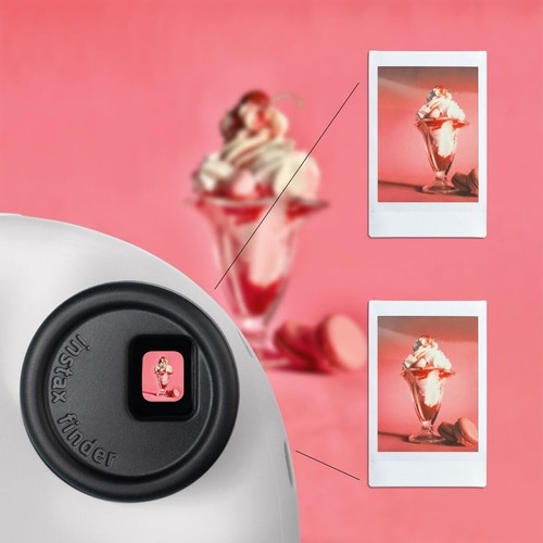 Fujifilm Instax Mini 12 Compact Instant Film Camera: Clay White - Picture 3 of 6
