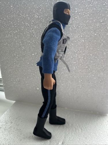 Figura de acción de colección GI Joe Snake Eyes 12" 1992 Hasbro chaleco gris - Imagen 5 de 9
