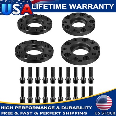 5x120 Staggered Wheel Spacers Kit (2) 15mm & (2) 20mm W/ Extended Direct Fit