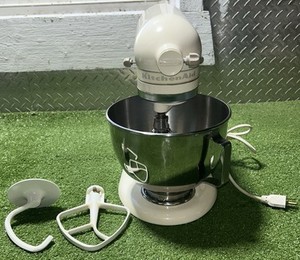 セールKitchenAid Ultra Power 300W ブラック　ジャンク KitchenAid 7 Quart Bowl-Lift Stand Mixer, Cast Iron Black