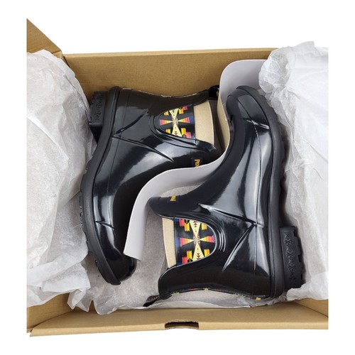 Pendleton Women's Tucson Chelsea Style Gloss Rain Boot-Authentic NIB New Sz 7 - Picture 9 of 11