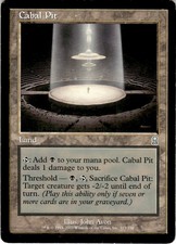 2001 Odyssey Cabal Pit #315 Light Play